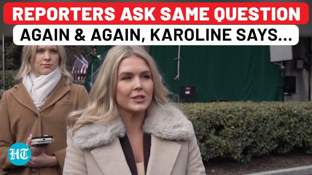 Watch Karoline Leavitt’s Response As Reporters Ask Same Question Repeatedly| Trump| Elon Musk| DOGE