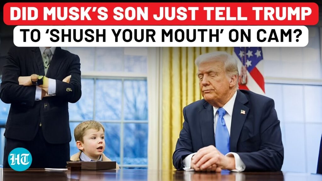 What Did Elon Musk’s Son Say to Donald Trump? White House Video Viral | Watch What Really Happened