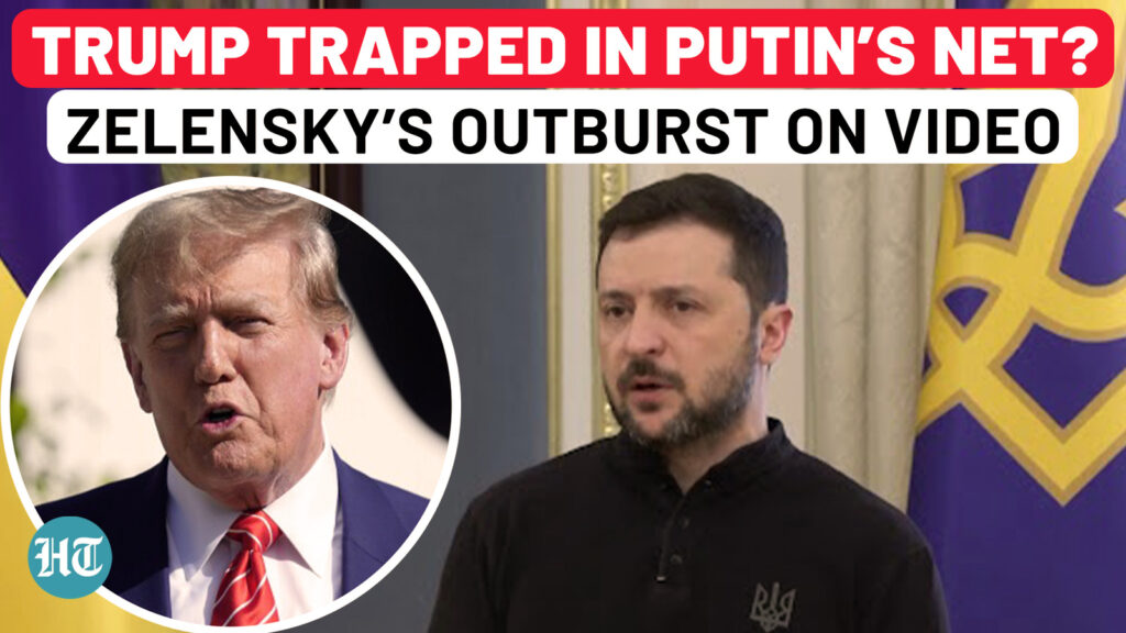 Zelensky Loses Cool At Trump After Russia Talks Snub, Says US President ‘Living In Russian…’ | Putin