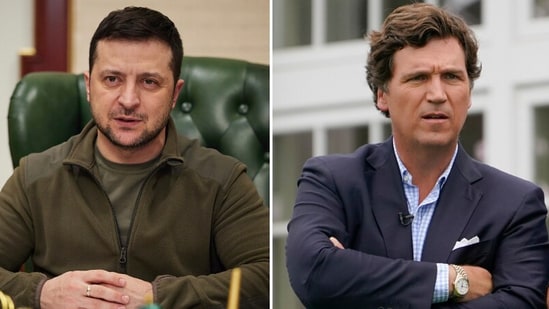 Zelensky rips Tucker Carlson for calling him a ‘dictator’, tells commentator to ‘stop licking’ Putin’s ‘a**’