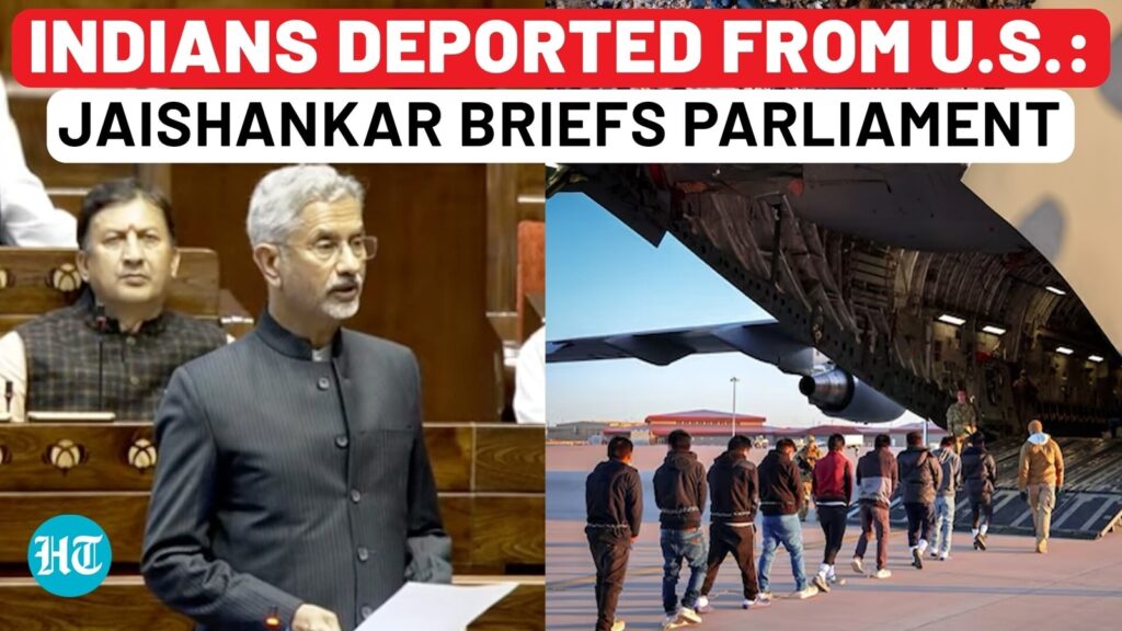‘Not A New Thing…’: Jaishankar Speaks In Rajya Sabha As U.S. Deports 104 Indians
