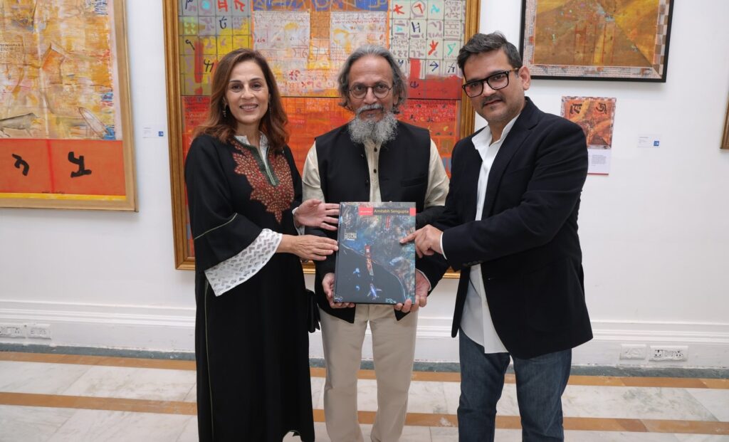 ‘Odyssey’ by Amitabh Sengupta launches at an exhibition celebrating six decades of his work