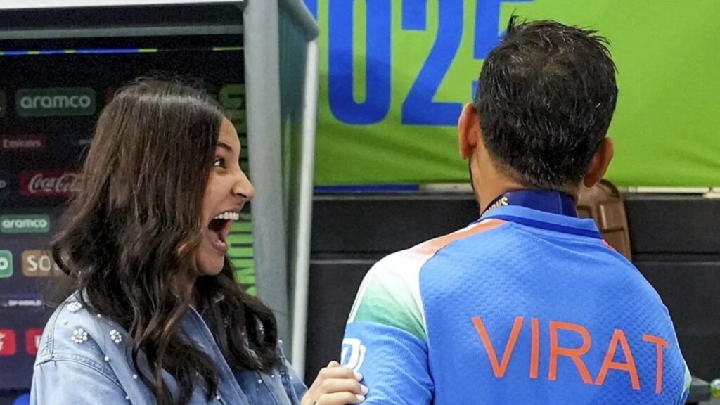 10+ pictures from Anushka Sharma and Virat Kohli’s post-match celebration: Cuddles, smiles and whole lotta love | Bollywood