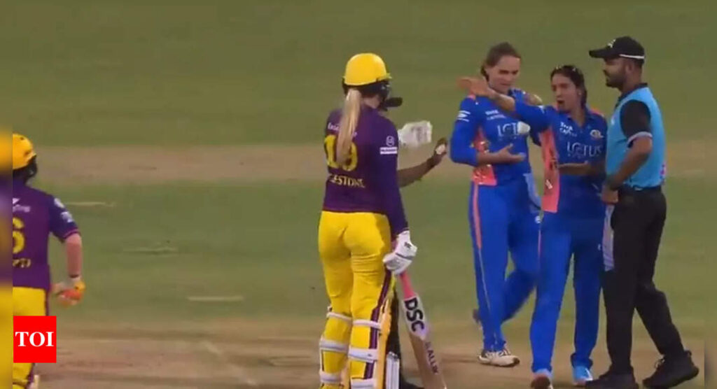 Tensions flare as Harmanpreet Kaur, Sophie Ecclestone engage in heated exchange – WATCH | Cricket News