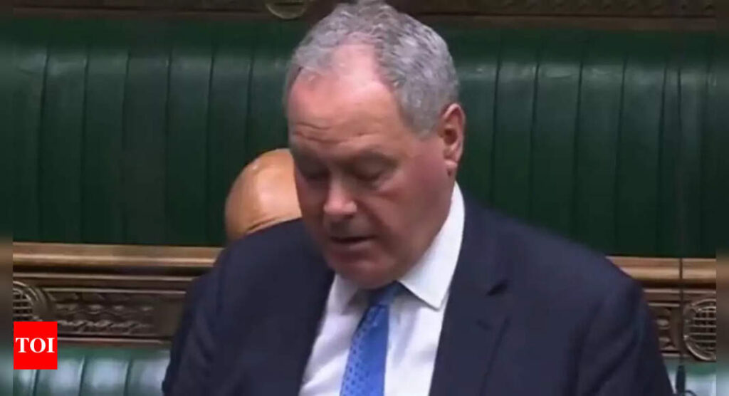 Watch: UK opposition MP Bob Blackman raises Jaishankar’s London security breach issue in Parliament