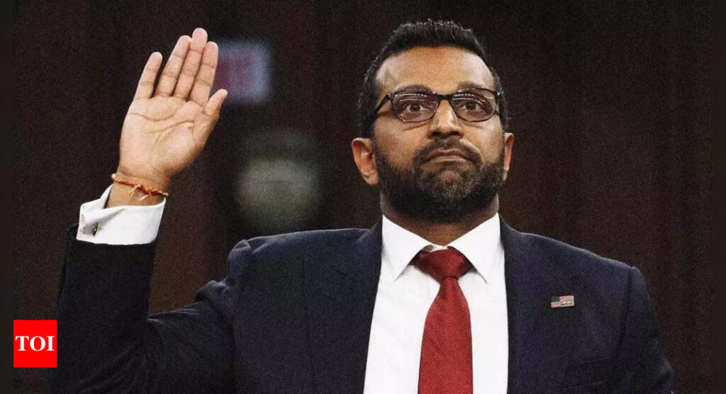 Indian-origin FBI chief Kash Patel shares article on how Hindu upbringing shaped his worldview | World News