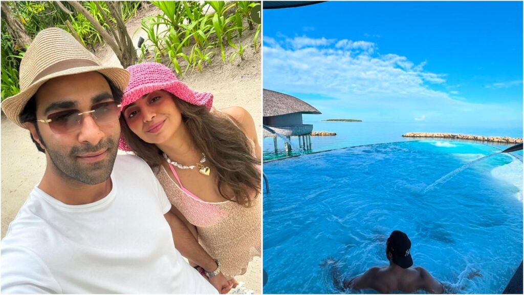 22 inside pics, videos of newlyweds Aadar Jain and Alekha Advani’s Maldives honeymoon that are straight out of a dream | Travel