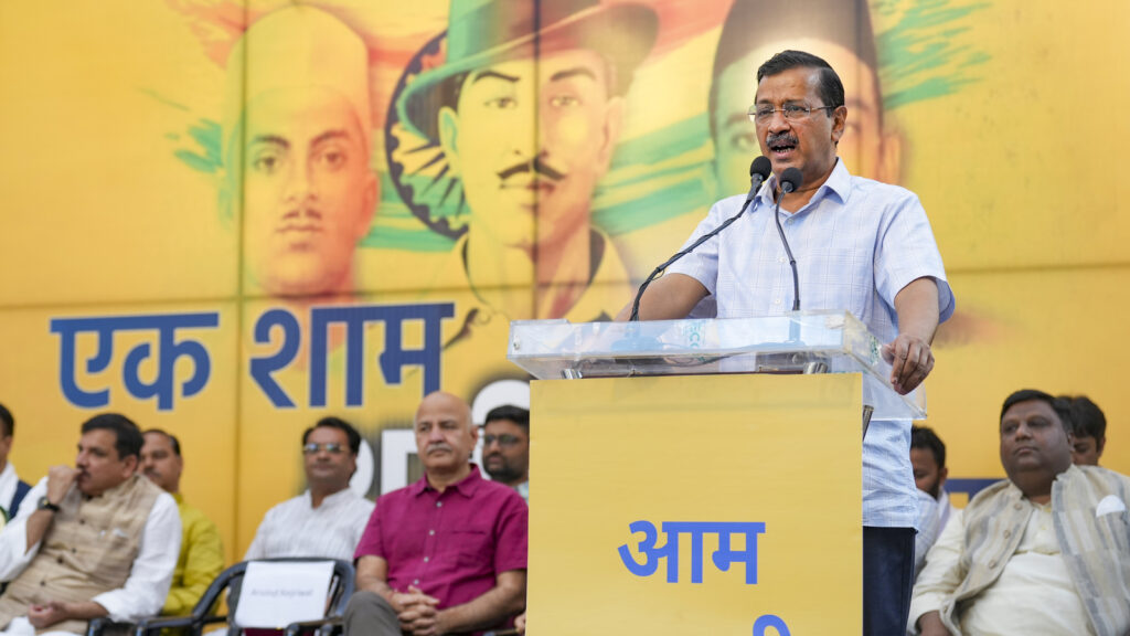 AAP chief Arvind Kejriwal’s ‘worse than British’ jibe at BJP | Latest News India