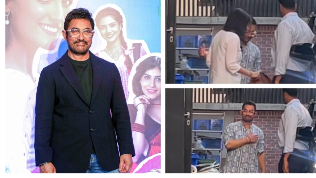 Aamir Khan steps out with his girlfriend Gauri Spratt for the first time after going public. Watch | Bollywood