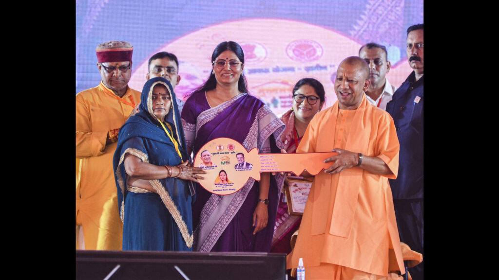 Adityanath pushes faith-driven development in Mirzapur