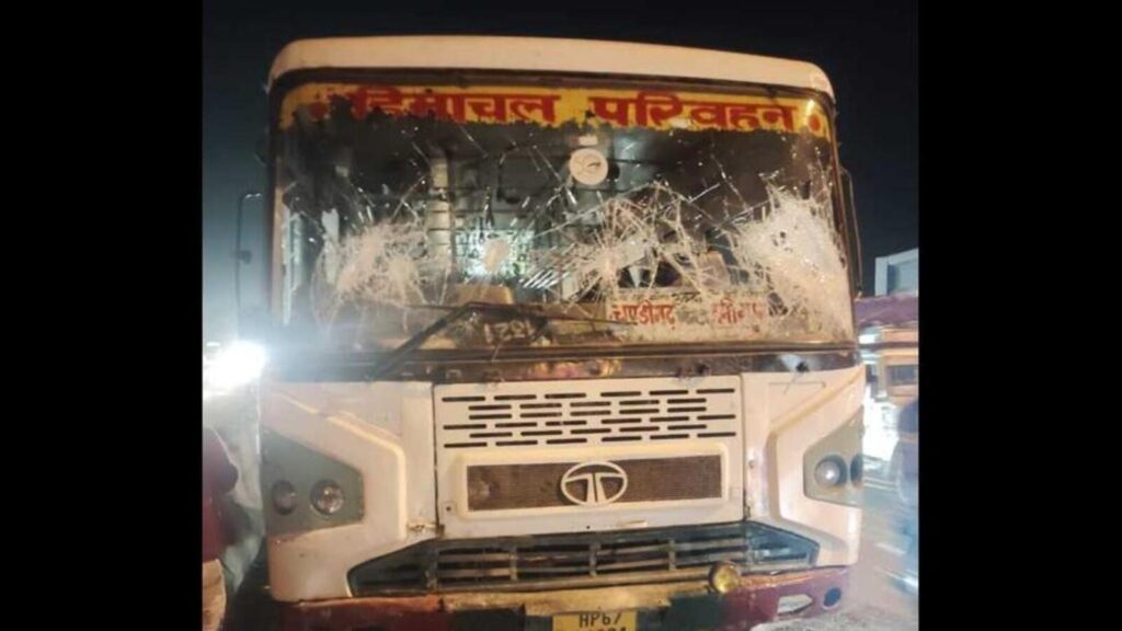 After buses vandalised, HRTC indefinitely suspends services on 10 routes in Punjab