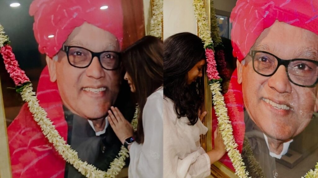 Aishwarya Rai pays emotional tribute to dad Krishnaraj Rai on death anniversary, Aaradhya Bachchan remembers grandpa | Bollywood