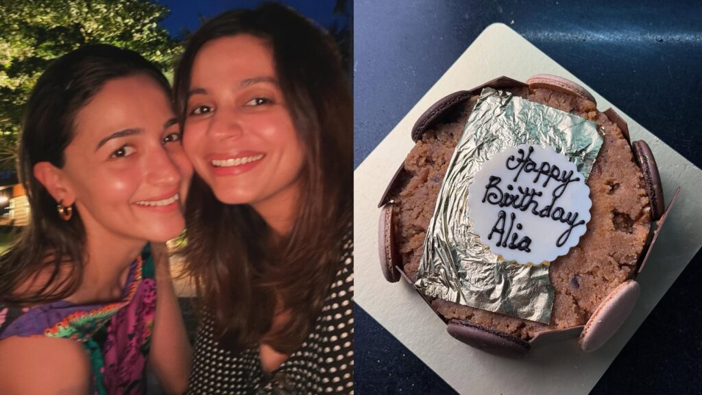 Alia Bhatt’s moong dal halwa birthday cake is a nod to her favourite Indian dessert; recipe inside!