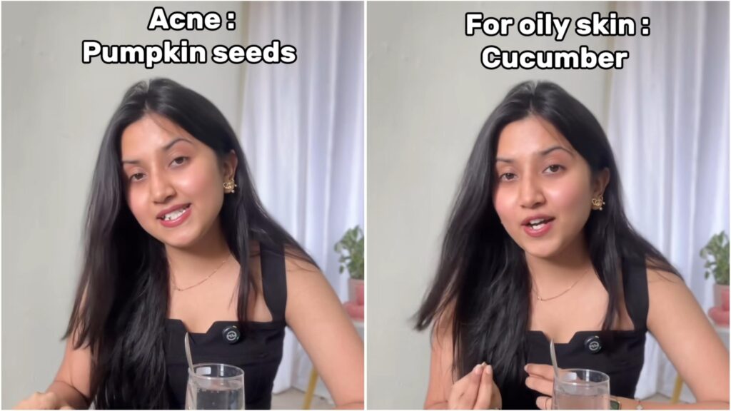 Almonds for dark circles to pumpkin seeds for acne: Nutritionist reveals best superfoods for your skin type | Health