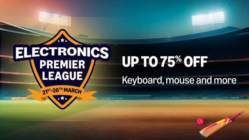 Amazon Electronics Premier League: Up to 75% off on mouse, keyboards, headsets and more