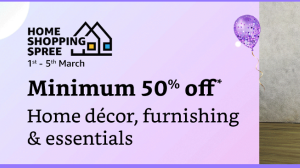 Amazon Home Shopping Spree: Last day to grab minimum 50% off on sofa cover set, wall art, cushion cover, and more