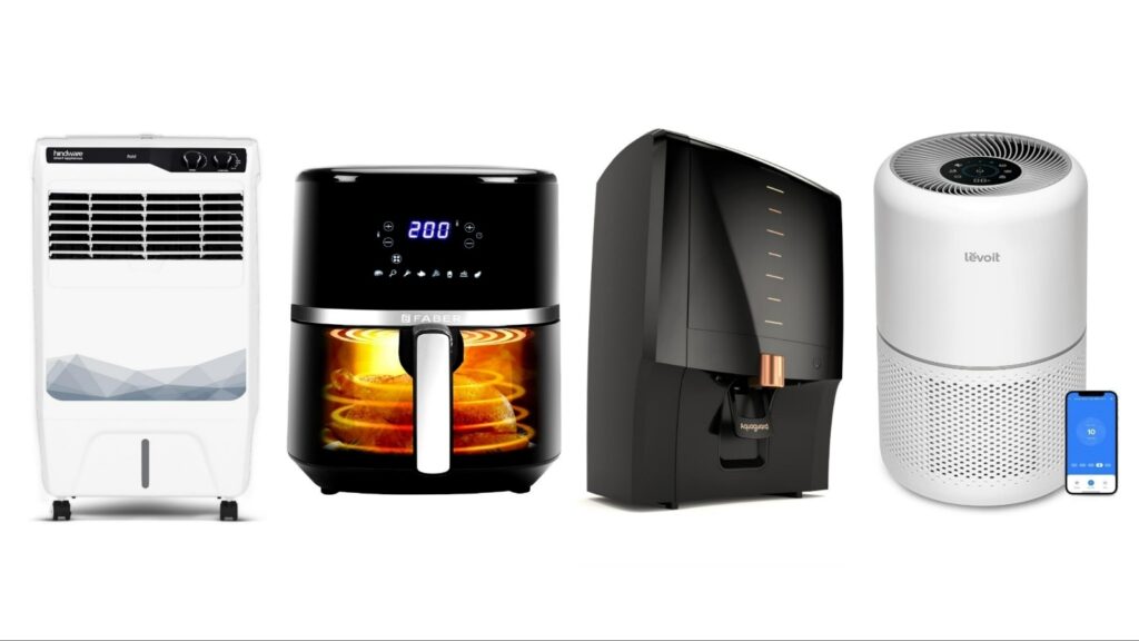 Amazon special discounts! 70% off on mixer grinder, vacuum cleaner, air fryer, water purifier, air purifier