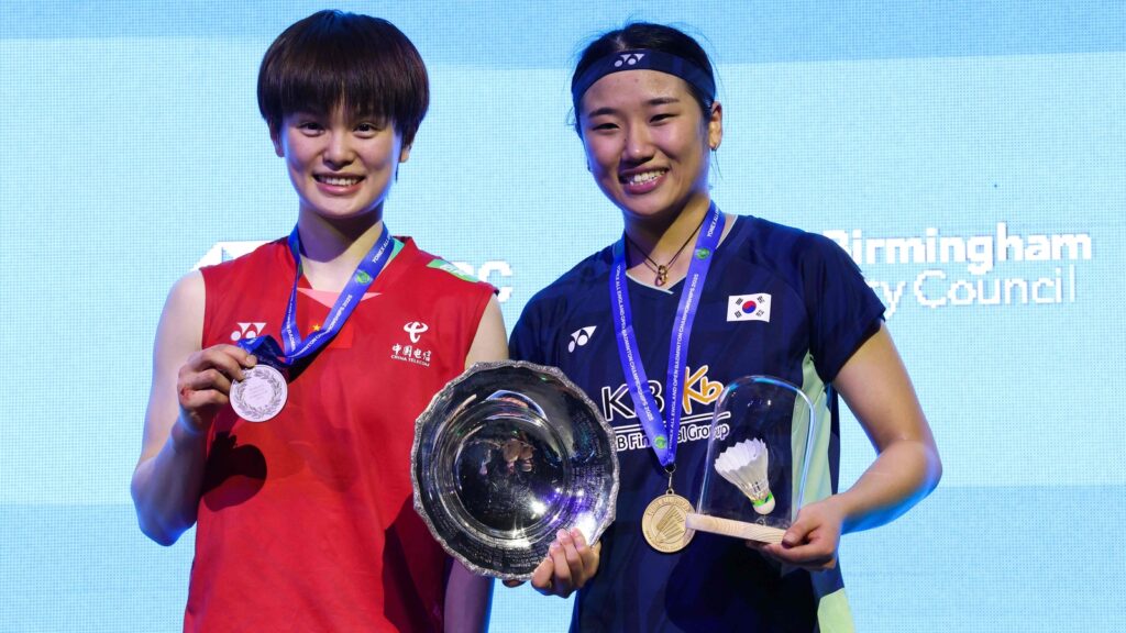 An Se-Young and Wang Zhi Yi produce a moment for ages in All England with 79-shot rally in edge-of-seat final – Watch