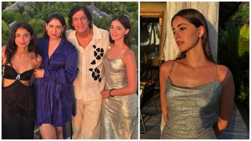 Ananya Panday celebrates sister Rysa’s birthday in Seychelles, serves disco girl energy at beach in silver dress: Pics | Fashion Trends