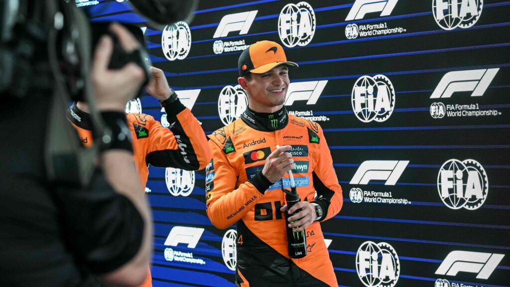 Australian Grand Prix: Lando Norris clinches pole in qualifying as McLaren fires warning shot to Red Bull, Ferrari