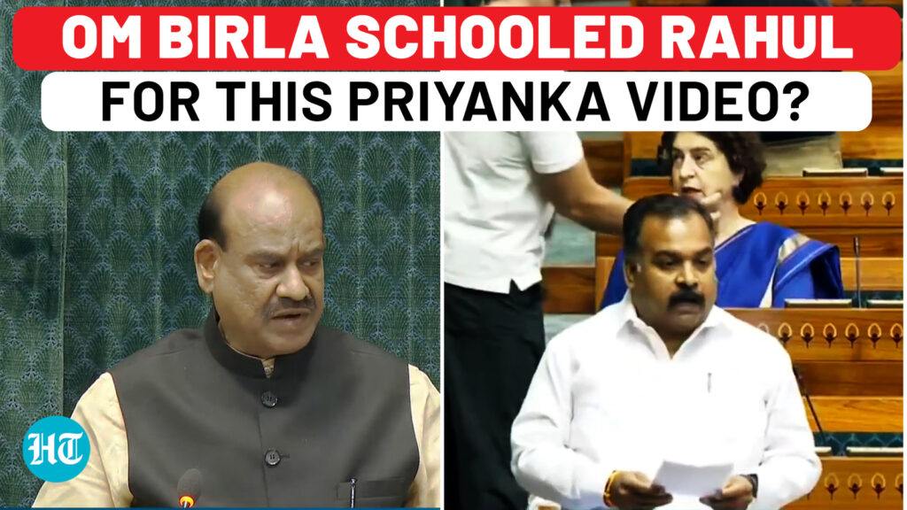 BJP jumps into Om Birla vs Rahul Gandhi controversy, reveals why LS speaker scolded LoP | Priyanka