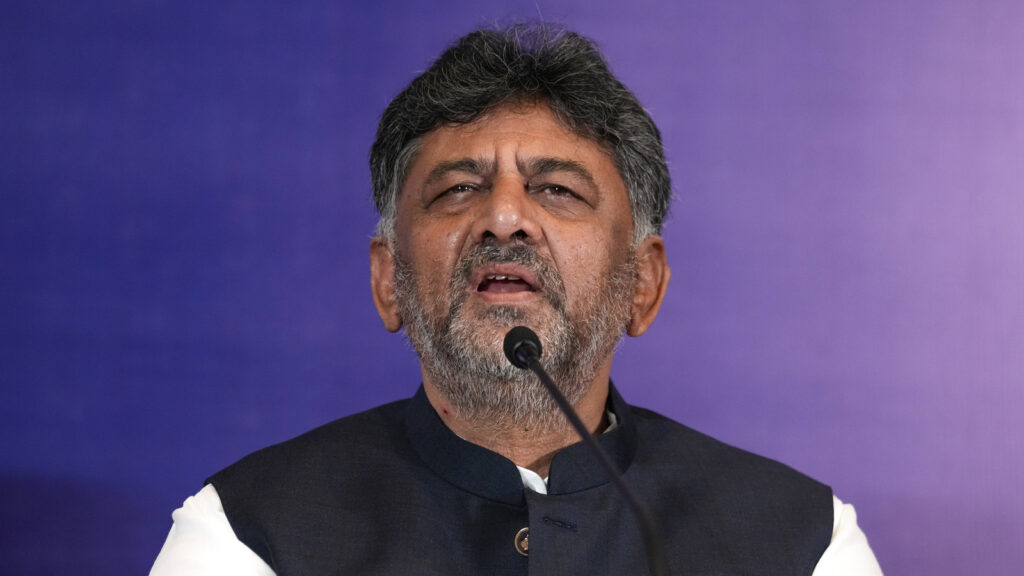 BJP leaders in Bengaluru protest against DK Shivakumar’s ‘Constitution’ remark | Bengaluru