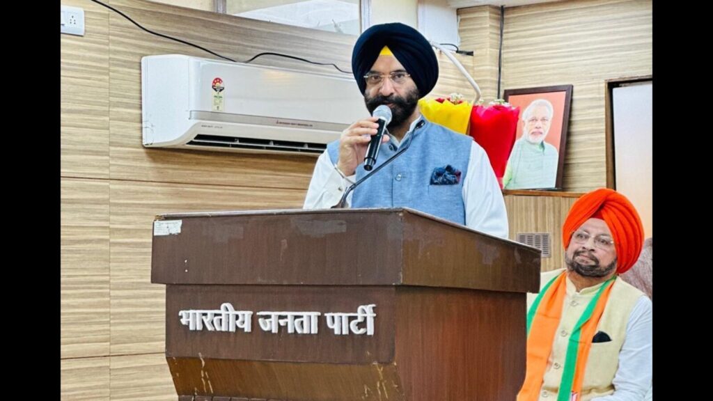 BJP’s Manjinder Singh Sirsa rules out any future alliance with Akali Dal