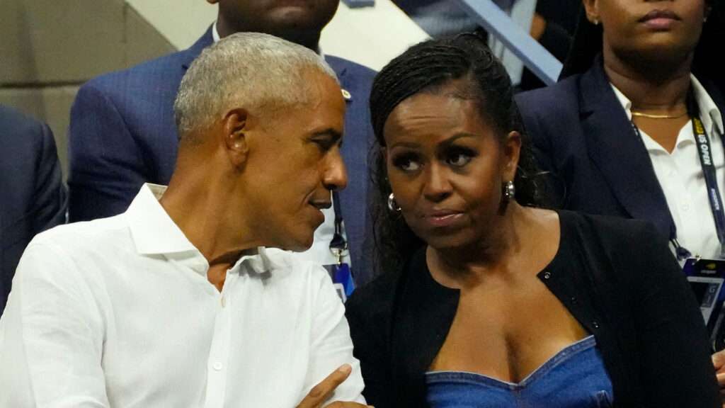 Barack and Michelle Obama in talks to produce Tiger Woods biopic at Amazon MGM