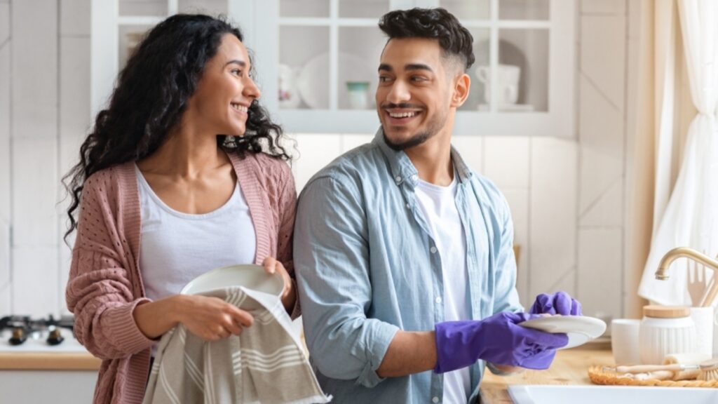 Being untidy can get you dumped? More than half of Americans say seeing their partner cleaning turns them on: Survey