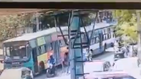 Bengaluru News Live Today March 2, 2025 : Bengaluru: Shocking video surfaces of auto-rickshaw crushed between two BMTC buses