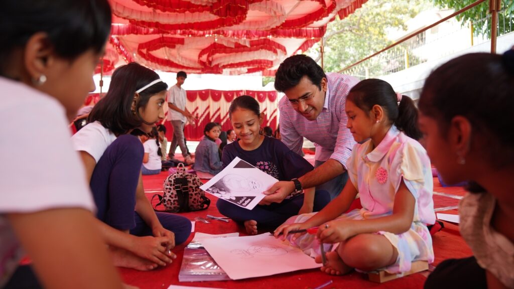 Bengaluru South MP Tejasvi Surya’s week-long summer camp initiative engages children in yoga, Gita recitation | Bengaluru