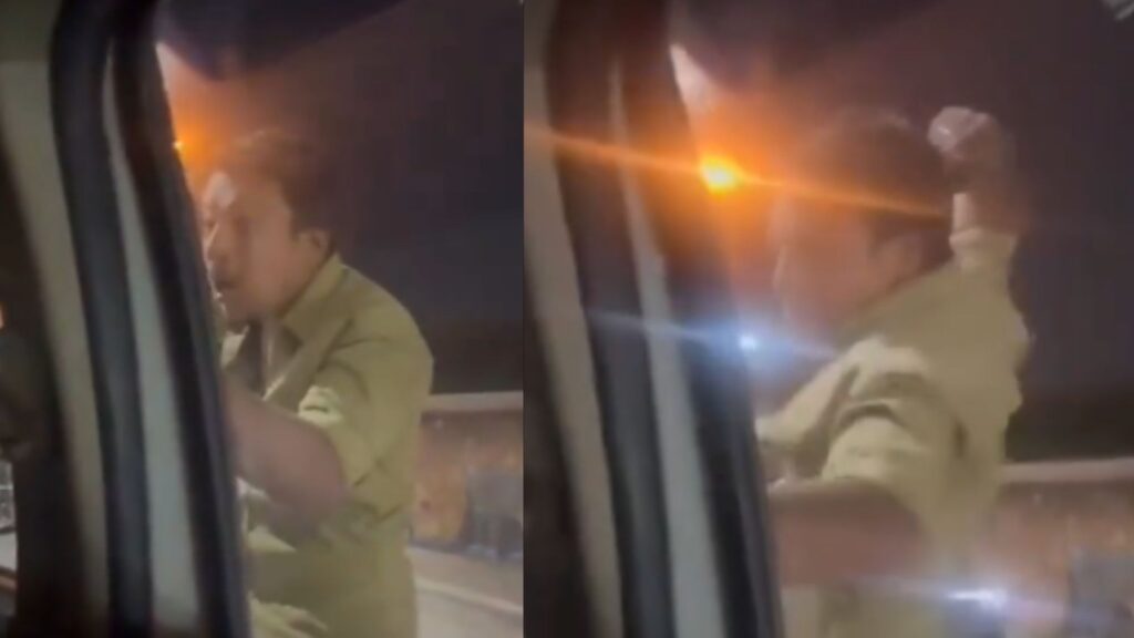 Bengaluru auto driver smashes car window in viral road rage clip, cops take swift action. Watch | Bengaluru
