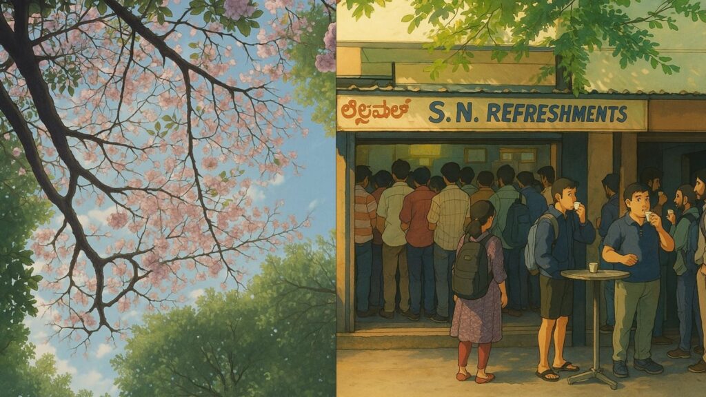 Bengaluru in a Ghibli Dream: Internet users reimagine city’s iconic landmarks and pink blossoms