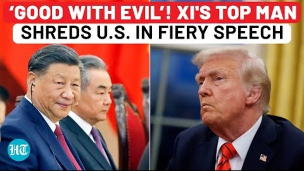 Big Speech: Xi Jinping’s Top Diplomat Hits Back At Trump, ‘Evil’ Tactics Over Tariffs Irk China