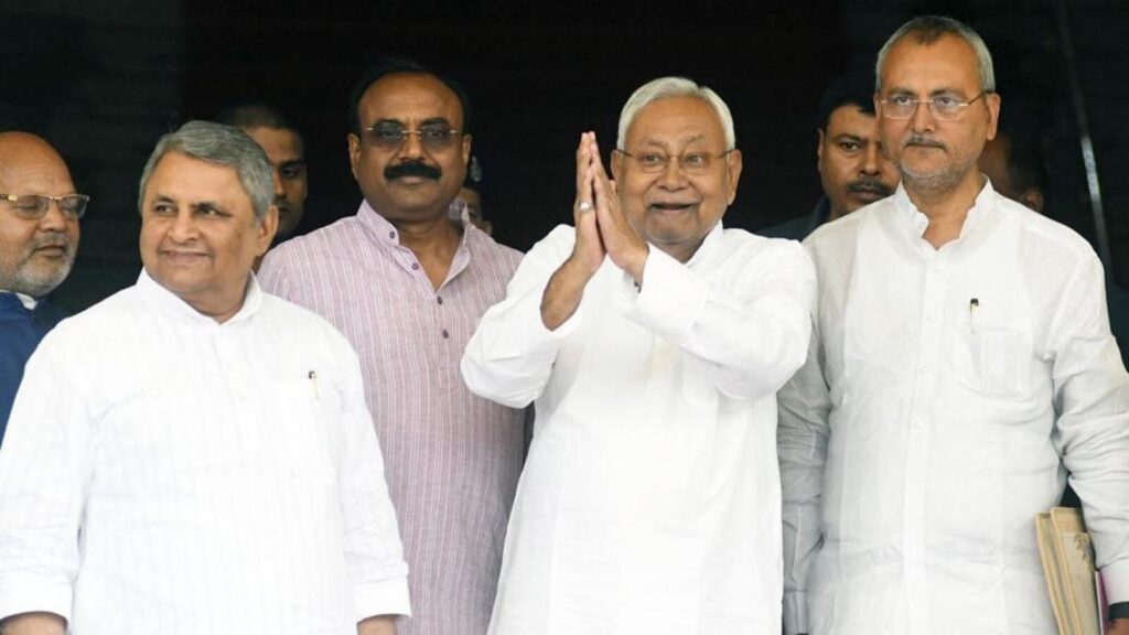 Bihar: Opposition demands CM Nitish Kumar’s apology over national anthem row
