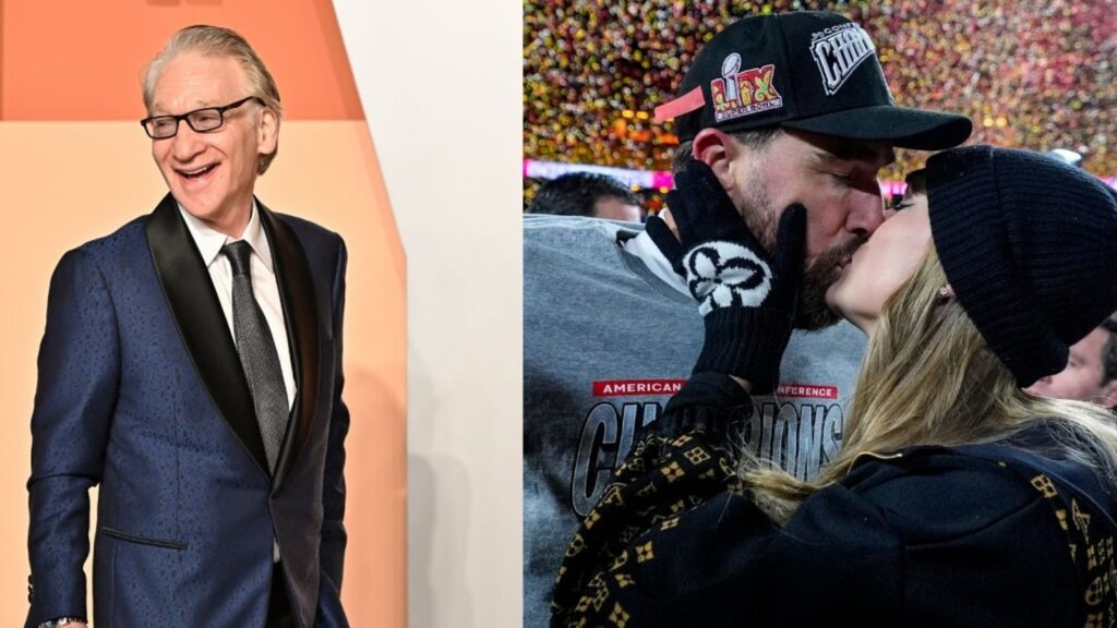 Bill Maher takes aim at Taylor Swift and Travis Kelce’s ‘surprisingly’ long romance
