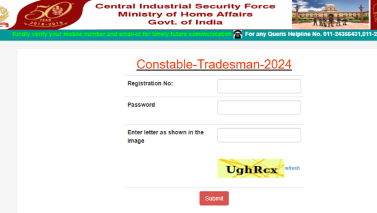 CISF Constable Recruitment 2025: Apply for 1161 posts at cisfrectt.cisf.gov.in; check direct link, eligibility and more