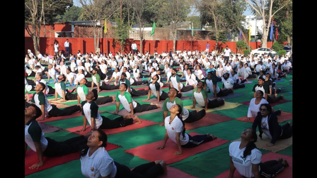Chandigarh: Govt College of Yoga Education and Health organises Surya Namaskar event