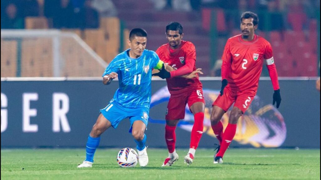 Chhetri scores on return, India end winless run | Football News