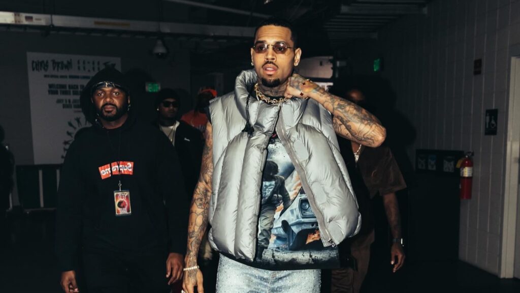 Chris Brown’s ex-housekeeper pursues court order for deposition in m lawsuit over alleged dog attack