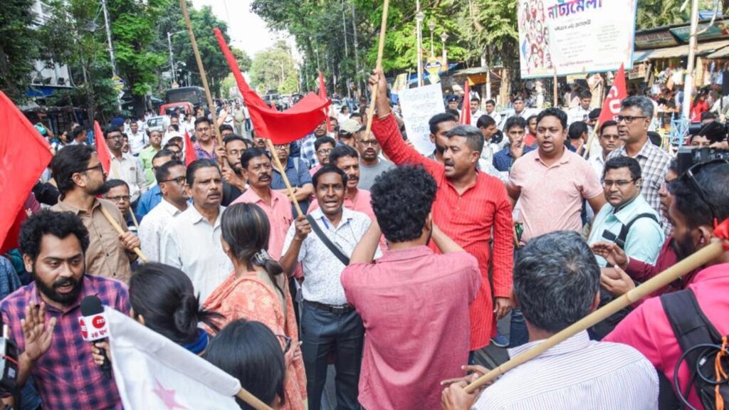 Clashes break out in Bengal colleges over SFI’s student strike | Kolkata