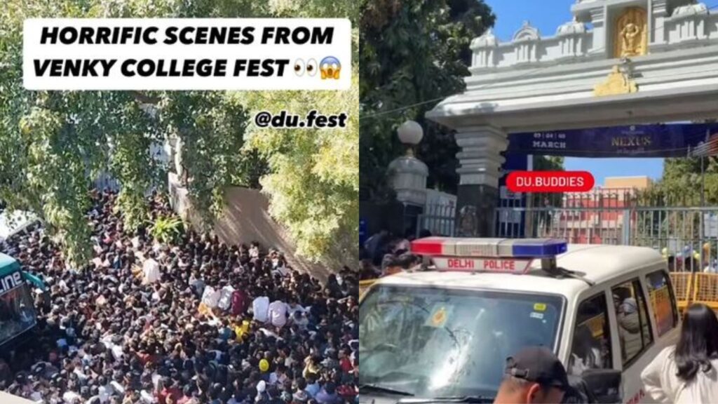DU fest or fiasco? Venky’s Nexus turns noxious say students, college principal reacts