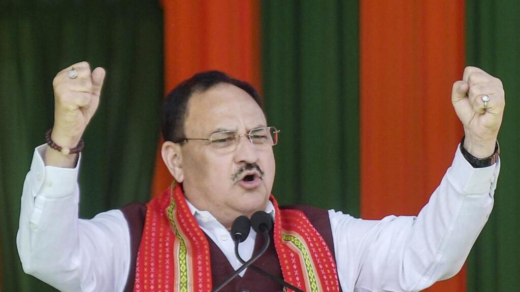 Dark days need to be remembered to appreciate good times: JP Nadda in Tripura