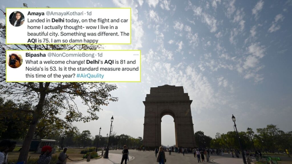 Delhi AQI drops below 100: Residents say, all we could breathe is freshness in the Capital’s air!
