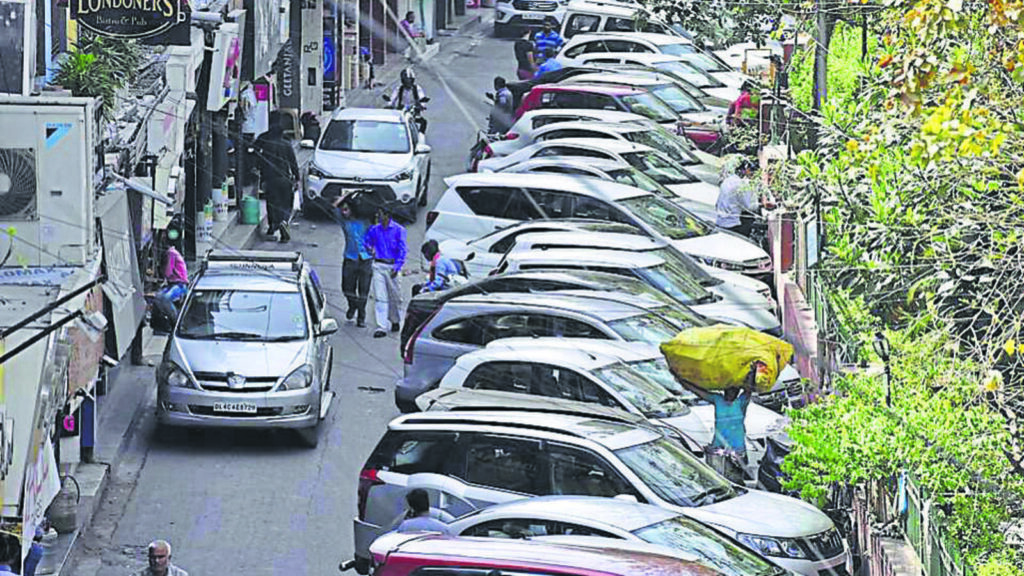 Delhi: GK M block multilevel car parking incomplete, awaits forest nod | Latest News Delhi