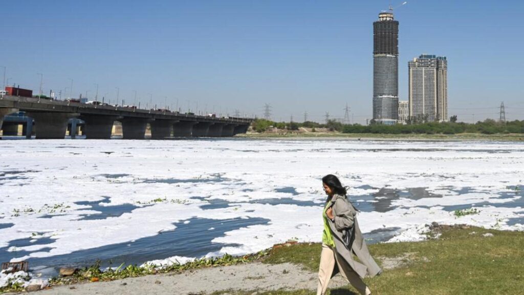 Delhi: Yamuna water worsens, faecal coliform 6,400 times safe level | Latest News Delhi
