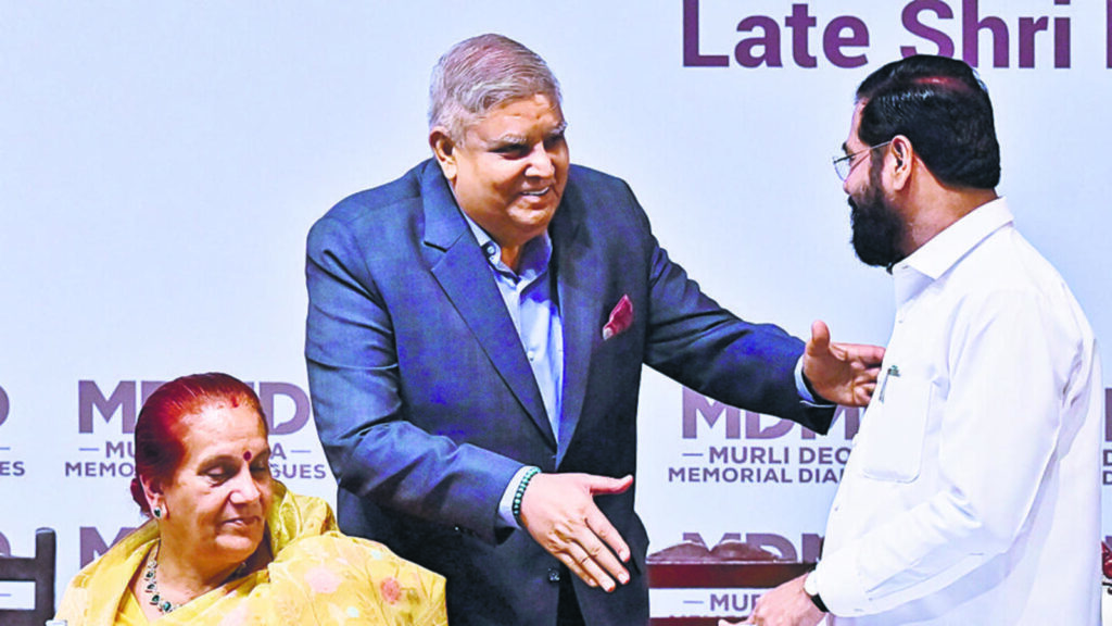 Democracy to Emocracy: Dhankar slams election-geared populism | Mumbai news