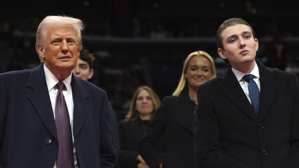 Donald Trump praises son Barron’s ‘unbelievable aptitude in technology,’ calls him ‘a very smart guy’