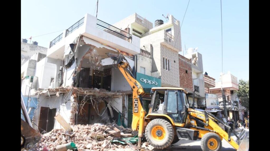 Drug dealers’ double-storeyed building demolished in Jalandhar