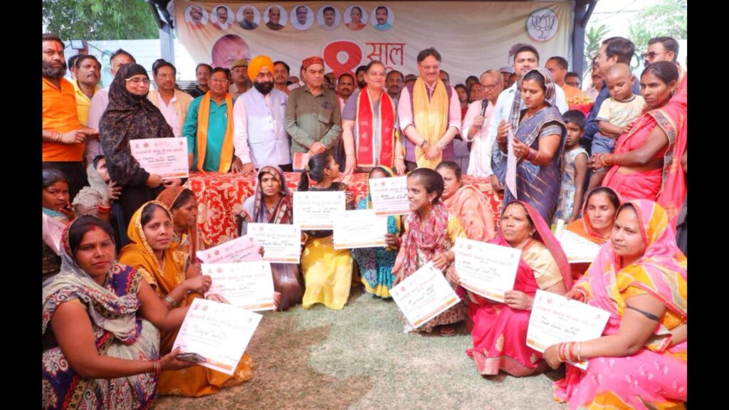 Eight yrs of Yogi govt: Party leaders list achievements of BJP govt in U.P.